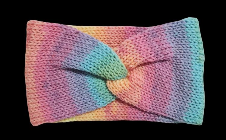 Other Twisted Earwarmer LW - Rainbow Ombre product image